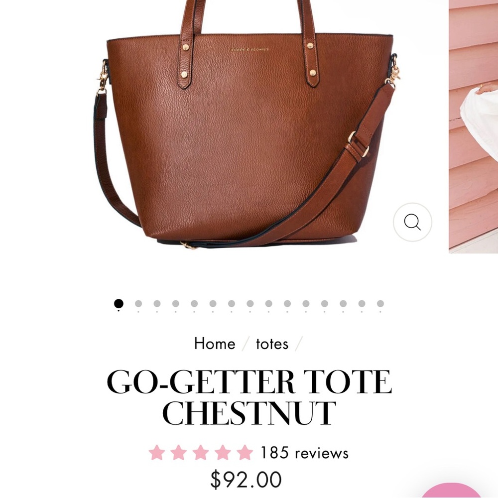 Poppy & Peonies bag
